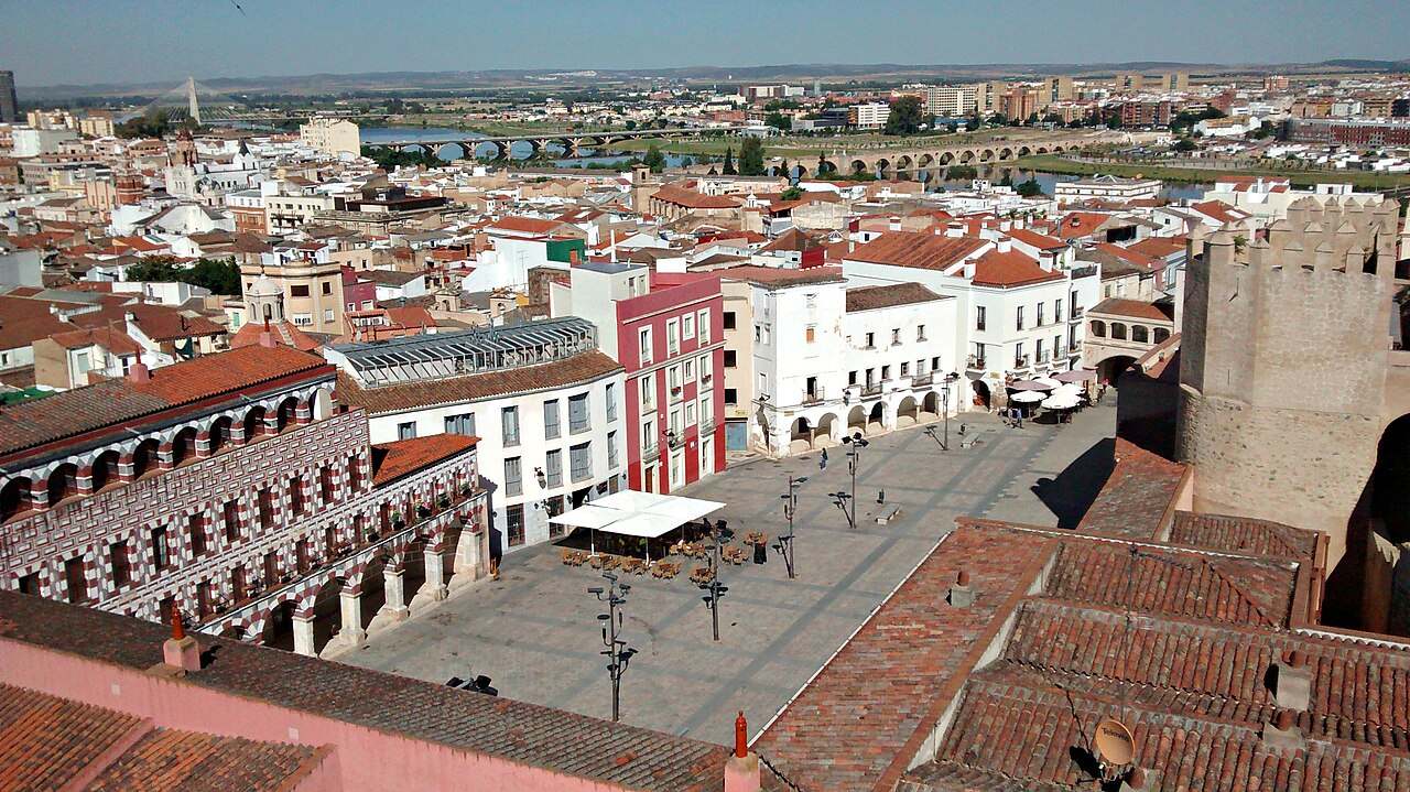 Vista de Badajoz, España - Guía de viaje SpainRoutes